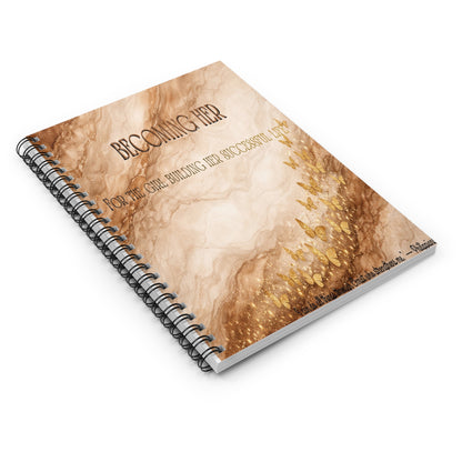 Becoming Her Notebook — Inspirational Journal for Ambitious Women